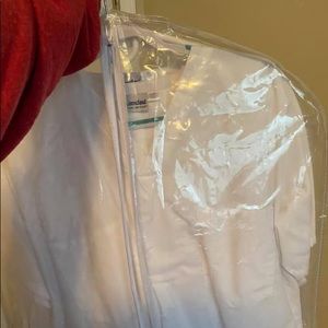 White Scrub tops NWOT